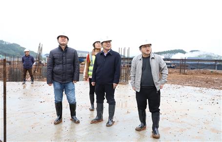 廖立波到項(xiàng)目開展第一季度安全生產(chǎn)質(zhì)量綜合大檢查