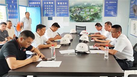 何勇到桂金分公司項目開展節(jié)前安全生產專項檢查