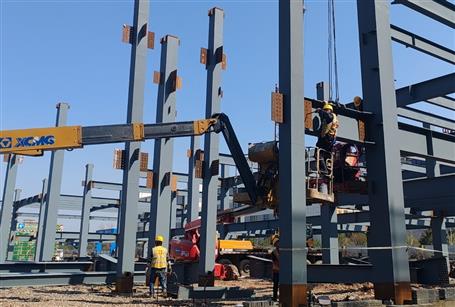 【真抓實干 奮勇爭先】冶建第十分公司一區(qū)外項目“火力全開”搶進(jìn)度