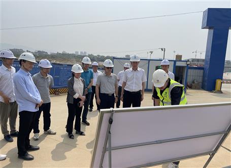 集團(tuán)公司考評(píng)組到冶建公司項(xiàng)目開展勞動(dòng)競(jìng)賽評(píng)比檢查