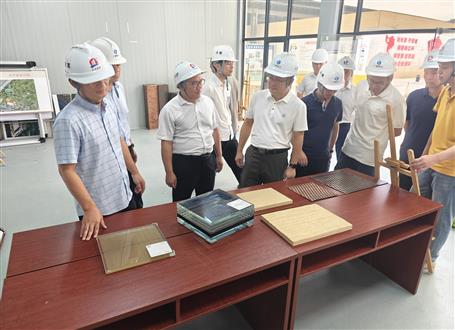 集團(tuán)公司檢查組到冶建項(xiàng)目開展三季度質(zhì)量安全綜合大檢查暨勞動(dòng)競賽項(xiàng)目現(xiàn)場考評